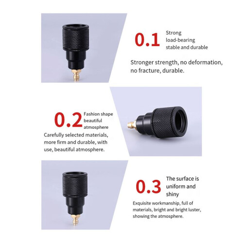 Hogedrukpomp Luchtcompressor Filter Water-Olie-Afscheider Luchtfiltering 30Mpa-Connector 1