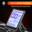M5 Universal E-Bike LCD Display 5Pin Dashboard with USB UART for Electric Bicycle 24V-60V Control Panel Replacement 3