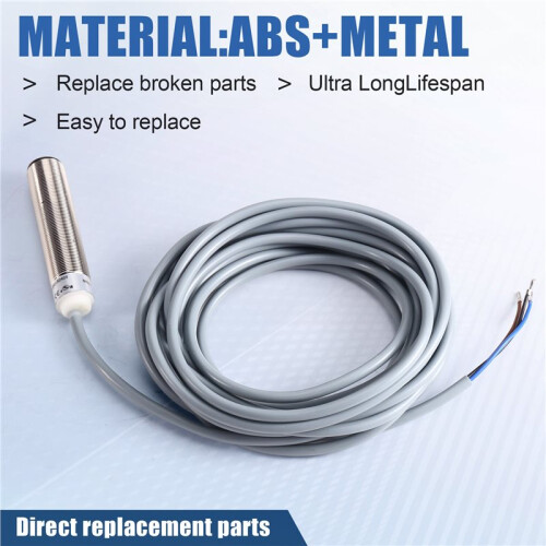 Inductive Analog Proximity Sensor KJ4-M18MB80-ANU M18 Thread 0-10V Linear Voltage Position Displacement Detection 2