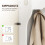 White Wardrobe with Shelf Bench Hooks and Shoe Storage 8