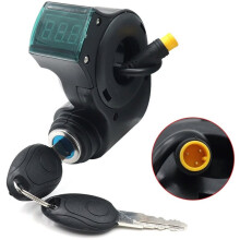 Set di Bloccaggio Digitale Sicuro per Scooter Elettrici con Interruttore di Avviamento e Sistema di Chiusura A Chiave con 2 Chiavi per Una Facile