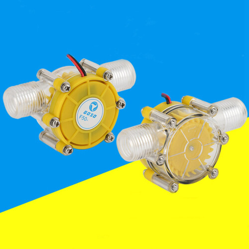 2 Pcs 10W Water Flow Pump   Generator Turbine Flow Hydraulic Conversion, 12V & 80V 2
