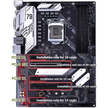 PCIe to 8 3.0 Expansion Card PCI-E 1X to SATA3 Controller Card 6Gbps Adapter for HDD SSD NAS Mining