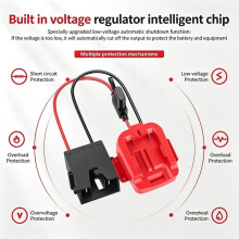 Adaptateur Power Wheels pour Voitures à Pédales avec Connecteur Filaire pour Batterie Li-Ion pour 20V, B