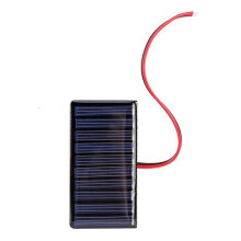 0,3W 5V Solarpanel, Polykristalline Solarzelle, Photovoltaikpanel für 3,6V Batterieladegerät DIY Spielzeug LED