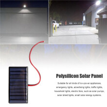 Pannello Solare 0,3W 5V Celle Solari Policristalline Pannello Fotovoltaico per Caricabatterie 3,6V Giocattolo DIY LED
