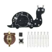 Do-It-Yourself-Löt-Lernkit mit LED-Gehäuse, Flusslicht, SMD SMT Lernlötkit für Elektronikbegeisterte
