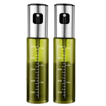 Light-Proof Spray Bottle Reinforced Glass Oil Sprayer for Cooking, Salad, Grilling, Baking - 100ml