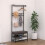 Coat Rack with Shoe Bench 5 Hooks and 2 Storage Tiers 3