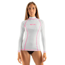 Triko Rash Guard T-SUN WHITE dlouhý rukáv XL