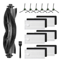 Airrobo P20 Robot Vacuum Cleaner Replacement Parts - Main Brush, HEPA Filters, Side Brushes & Cleaning Brush