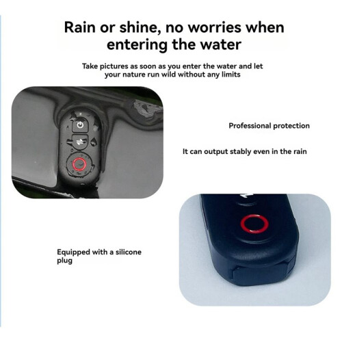 Portable  Camera Remote Control Rechargeable Wireless Sports Camera Controller for Insta 360