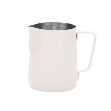 Milchaufschäumkrug 350 Ml, Edelstahl-Espressokrug zum Dampfen, Milchkännchen, Perfekt für Milch, Sahne, Wasser, Säfte 350 Ml