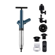 High Pressure Toilet Plunger, Toilet Unclogger Tool for Drain Clog, Heavy Duty Plunger with Gauge, for Bathroom,Shower