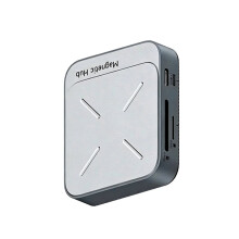 Magnetic Card Reader SD4.0 312MB/S USB-C to MicroSD TF Memory Card Magnet HUB UHS-II for Laptop Phone