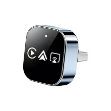 2026 3in1 Upgrade Carplay Adapter Wireless Android Auto Mirror Link AI Box USB Plug and Auto Connect WiFi