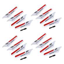 16 x Blades Syma S107 S107G Gyro Remote Control Helicopter Spares Repair RED