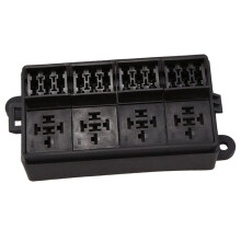 5X 12 Way Blade Fuse Holder Box with Spade Terminals for Car Truck Trailer and Boat