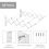 Wall Mounted Extendable Foldable Clothes Dryer White 8