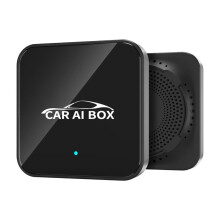 Boîte Vidéo AI pour Android 3 en 1 Adaptateur Multimédia Sans Fil pour Android Auto Carplay Sans Fil 2.4G+5G +WiFi Double Bande 4+32G