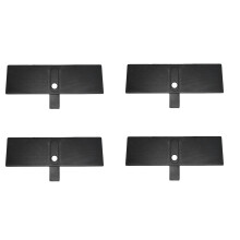 4X Car Shift Panel Dust Cover Shift Lever Panel Trim Strip for Pajero V93 V80 V87 V97 Montero V73 V77