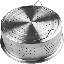 Replacement Steamer Basket for Pressure Cooker Systems,Made with for Premium Supports Fast and Even Heat Transfer During