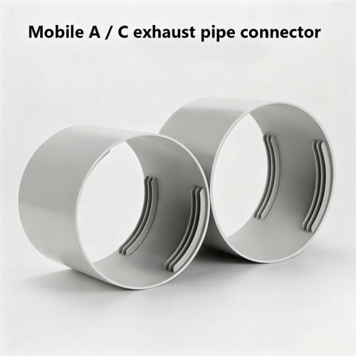 Body Fittings Exhaust Pipe Hose Interface Connector 130mm 2