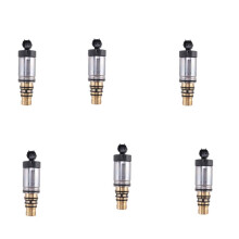 6X Válvula de Control del Compresor de Aire Acondicionado Automático de FáBrica Sin Bultos Negros para
