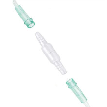 15 Szt. Jednorazowych Łączników do Rurek Nosowych, Obrotowych, Przenośnych, z Kaniulą do Węży Comfort Oxygen Tubing, Obrotowy Łącznik