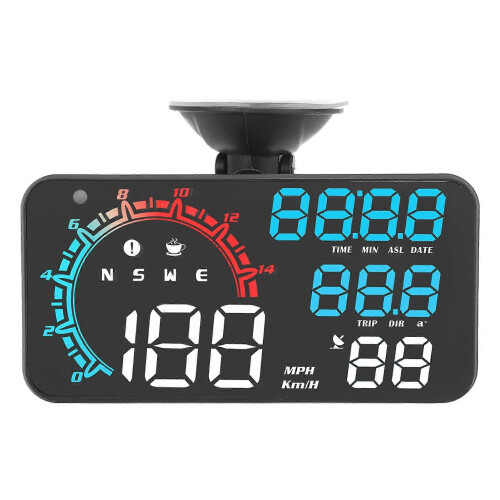 GPS ταχύμετρο, συναγερμός ταχύτητας, υπενθύμιση οδήγησης, ανθεκτική 1