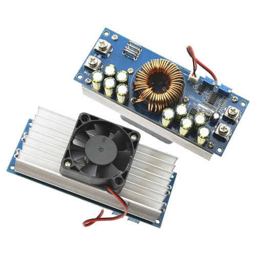 Adjustable Step-Down Power Supply Module 15V-90V to 2.5V-72V High Power Constant Current Power Module 1200W