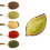 1pcs Ceramic Seasoning Sauce Dish Plate Leaf Shape Kitchen Snacks Serving Plate 5