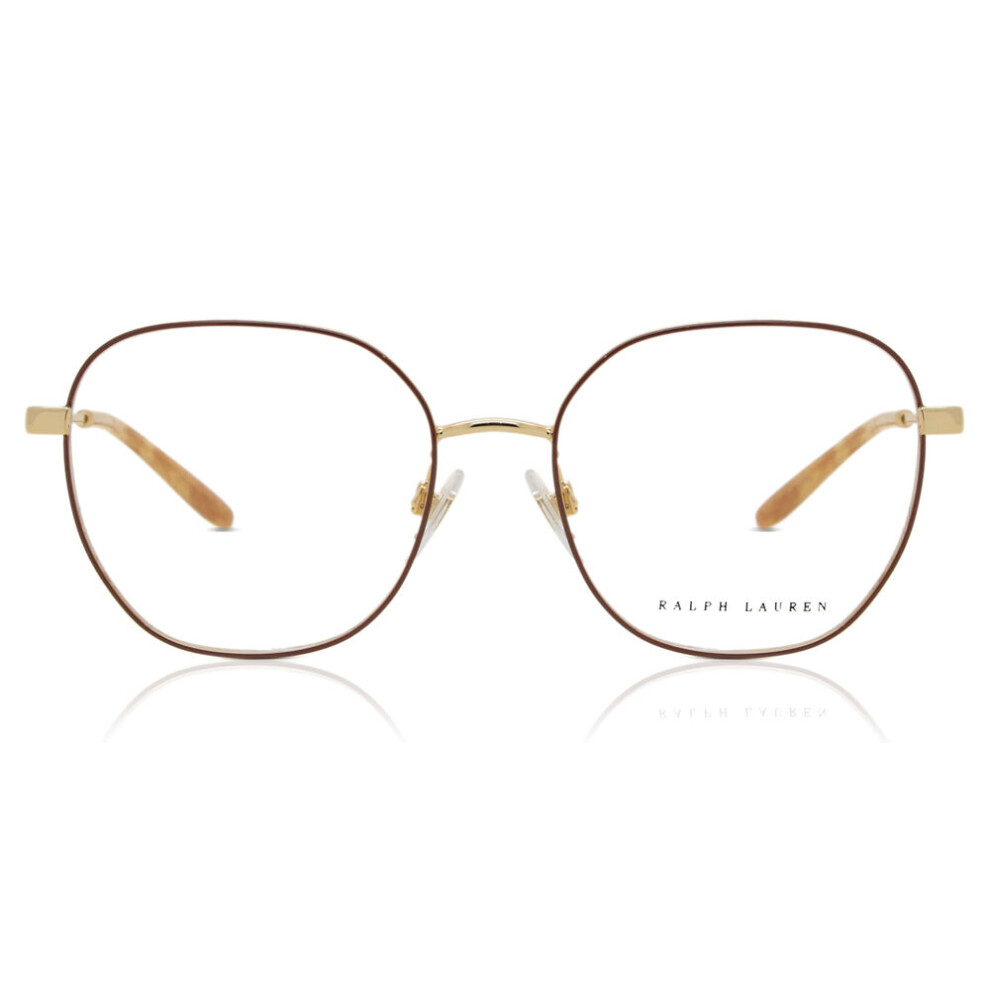 Ralph Lauren Women's Brown Rl5120 9450 Woman Optical Frames Metal Geometric - Image 2