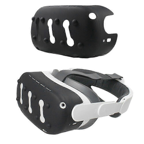 VR Headset Protective Shell Compatible for Oculus Quest 2 Silicone Case Shock Resistant Headset Cover 1