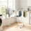 Foldable Clothes Drying Rack 2 Tier with Adjustable Wings White 3