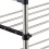Adjustable Double Rod Clothes Rack with Shelf 6