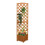 Wooden Trellis Planter Box, 180 cm, Orange 2