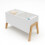 Children's White Bookcase, Toy Storage - Wood, 66.5cm 2
