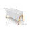 Children's White Bookcase, Toy Storage - Wood, 66.5cm 4