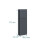 Freestanding Anthracite Steel Letterbox with Lock 4