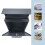 Freestanding Anthracite Steel Letterbox with Lock 5