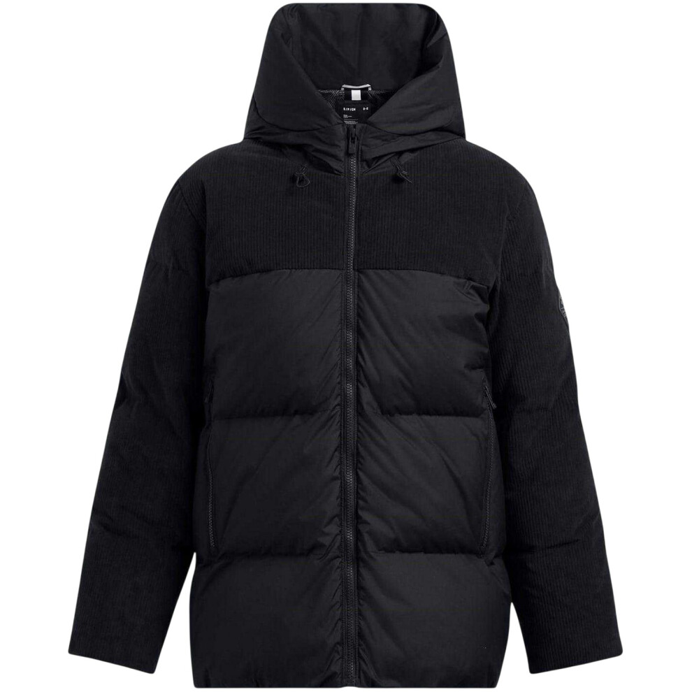 Under Armour (12 Uk, Black) Womens/Ladies Limitless Corduroy Quilted Puffer Jacket