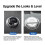 Car Interior Engine One Start Stop Key Button Sticker for - C E GLC-Class W206 W214 X254 2022-2024 Red 5