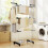 Foldable Clothes Drying Rack 4 Tier with Wheels Black 4