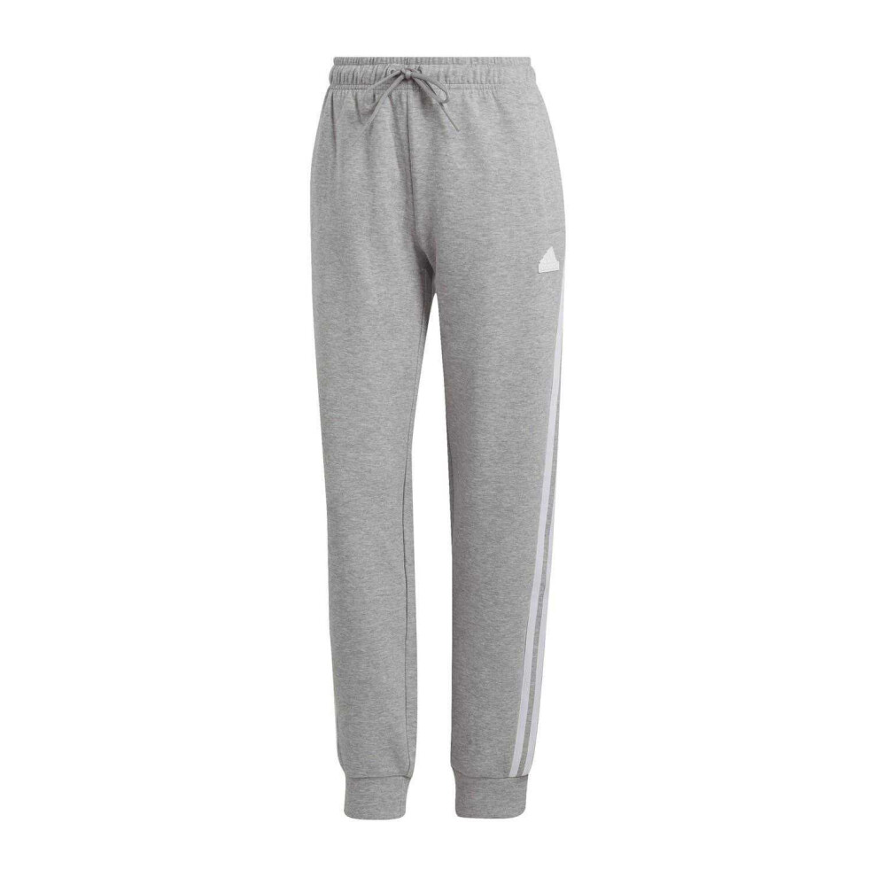 Adidas (10 Uk R, Medium Grey) Womens/Ladies Future Icons 3 Stripes Tracksuit Bottoms