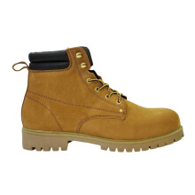 (12 UK, Honey) Nicholas Deakins Mens Ash Leather Padded Collar Ankle Boots