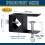4 Pack Black Deck Clamp for Torches, Porch Rail Clamp, Universal Pole Mount Bracket, Deck Pole Holder for Solar Panel 8