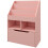 Kinderbücherregal mit Schublade und Staufächern, rosa 2