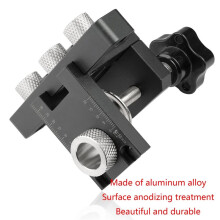 Precision Jig Dowel Cam Jig 3 in 1 Dowelling Jig Master Kit Wood Hole Drilling Guide Woodworking Position
