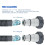 Pool Hose Adapter A - 1.5" to 1.25" Conversion Connector for Filter Pumps & Saltwater Systems, 4-Pack 3